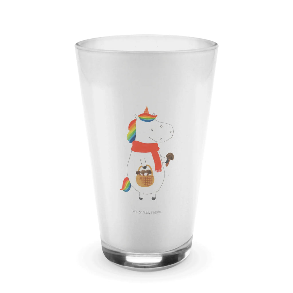 Glas Einhorn Pilz Cappuccino Glas, Glas, Cappuccino Tasse, Latte Macchiato, Einhorn, Einhörner, Einhorn Deko, Unicorn, Pilze, Pilzsammler, Motivation, Spruch, Liebeskummer