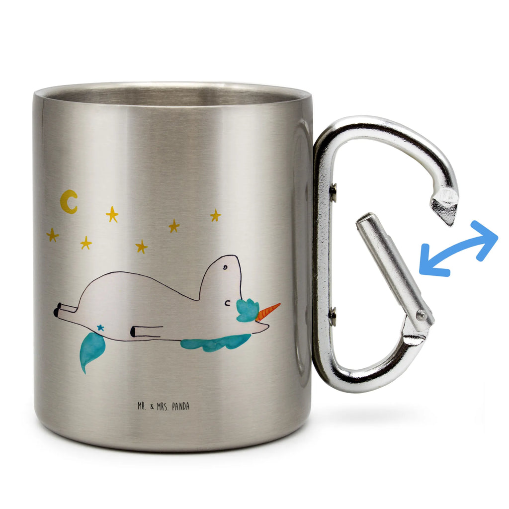 Edelstahlbecher Einhorn Sternenhimmel Edelstahltasse, Karabiner, Edelstahlbecher, Outdoor, Camping, Tasse, Becher, Einhorn, Einhörner, Einhorn Deko, Pegasus, Unicorn, Sterne, Dachschaden, Verrückt, Sternenhimmel