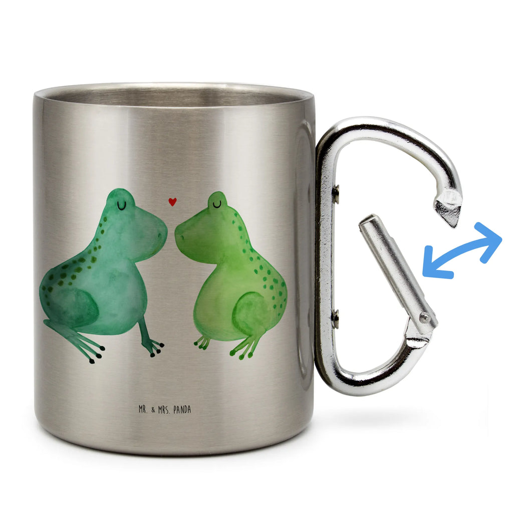 Edelstahlbecher Frosch Liebe Edelstahltasse, Karabiner, Edelstahlbecher, Outdoor, Camping, Tasse, Becher, Liebe, Partner, Freund, Freundin, Ehemann, Ehefrau, Heiraten, Verlobung, Heiratsantrag, Liebesgeschenk, Jahrestag, Hocheitstag, Verliebt, Verlobt, Verheiratet, Geschenk Freundin, Geschenk Freund, Liebesbeweis, Hochzeitstag, Geschenk Hochzeit, Frosch, Frösche, Froschkönig, Fröschchen