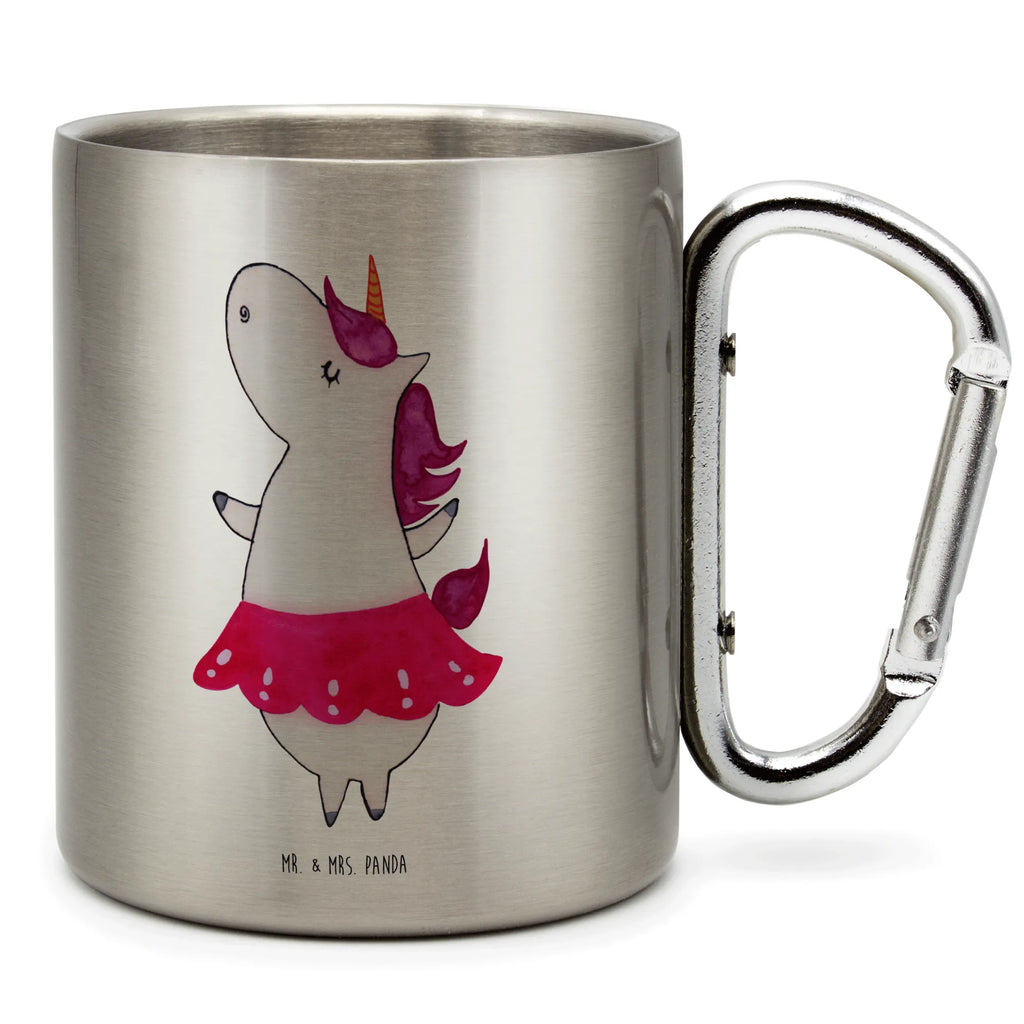 Edelstahlbecher Einhorn Ballerina Edelstahltasse, Karabiner, Edelstahlbecher, Outdoor, Camping, Tasse, Becher, Einhorn, Einhörner, Einhorn Deko, Pegasus, Unicorn, Tanzen, Ballerina, Party, Wohnung, Spaß, Feiern, Geburtstag, Tänzerin, Lebenslust, Lebensfreude