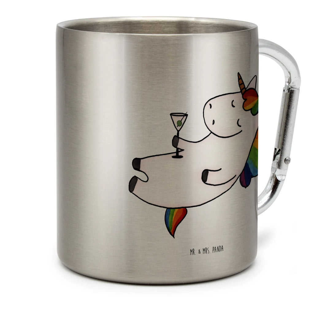 Edelstahlbecher Einhorn Cocktail Edelstahltasse, Karabiner, Edelstahlbecher, Outdoor, Camping, Tasse, Becher, Einhorn, Einhörner, Einhorn Deko, Pegasus, Unicorn, Party, Spaß, Feiern, Caipirinha, Rum, Cuba Libre, Sekt, Freundin, Geburtstag, lustig, witzig, Spruch, Glitzer