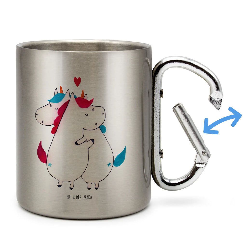 Edelstahlbecher Einhorn Mitteilung Edelstahltasse, Karabiner, Edelstahlbecher, Outdoor, Camping, Tasse, Becher, Einhorn, Einhörner, Einhorn Deko, Pegasus, Unicorn, Valentinstag, Valentine, Liebe, Geschenk, Partner, Ehe, lustig, witzig, Spruch