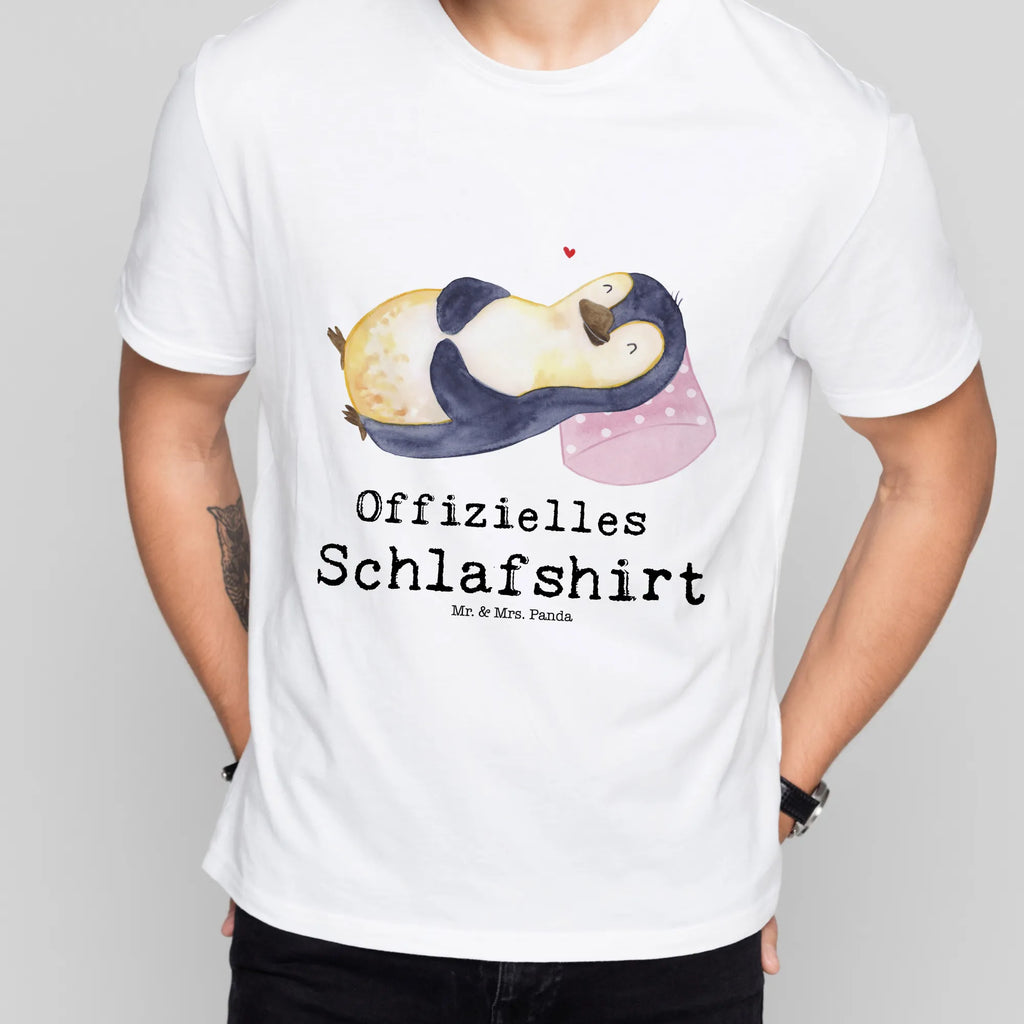 T-Shirt Standard Schlafshirt Pinguin T-Shirt, Shirt, Tshirt, Lustiges T-Shirt, T-Shirt mit Spruch, Party, Junggesellenabschied, Jubiläum, Geburstag, Herrn, Damen, Männer, Frauen, Schlafshirt, Nachthemd, Sprüche, Pinguin