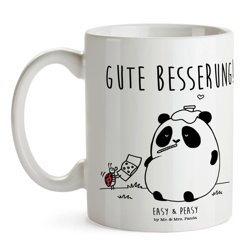 Tasse Easy & Peasy Gute Besserung Tasse, Kaffeetasse, Teetasse, Becher, Kaffeebecher, Teebecher, Keramiktasse, Porzellantasse, Büro Tasse, Geschenk Tasse, Tasse Sprüche, Tasse Motive, Kaffeetassen, Tasse bedrucken, Designer Tasse, Cappuccino Tassen, Schöne Teetassen