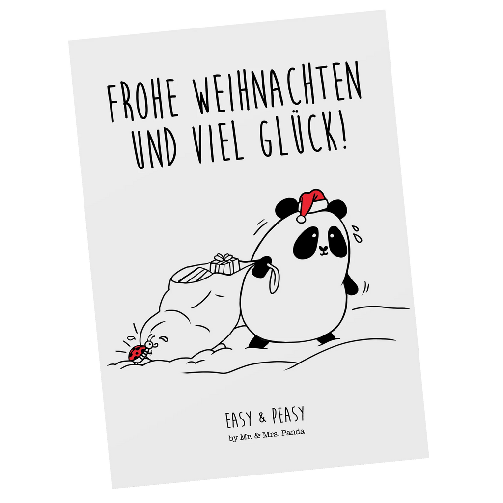 Postkarte Easy & Peasy Frohe Weihnachten Postkarte, Karte, Geschenkkarte, Grußkarte, Einladung, Ansichtskarte, Geburtstagskarte, Einladungskarte, Dankeskarte, Ansichtskarten, Einladung Geburtstag, Einladungskarten Geburtstag