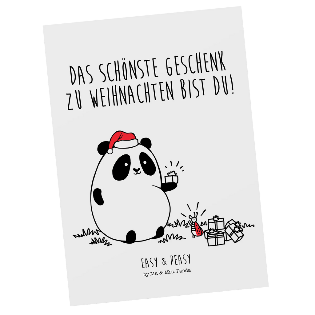 Postkarte Easy & Peasy Weihnachtsgeschenk Postkarte, Karte, Geschenkkarte, Grußkarte, Einladung, Ansichtskarte, Geburtstagskarte, Einladungskarte, Dankeskarte, Ansichtskarten, Einladung Geburtstag, Einladungskarten Geburtstag