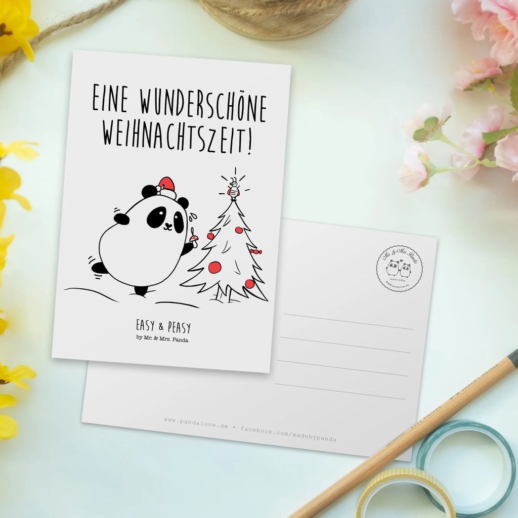 Postkarte Easy & Peasy Weihnachtszeit Postkarte, Karte, Geschenkkarte, Grußkarte, Einladung, Ansichtskarte, Geburtstagskarte, Einladungskarte, Dankeskarte, Ansichtskarten, Einladung Geburtstag, Einladungskarten Geburtstag