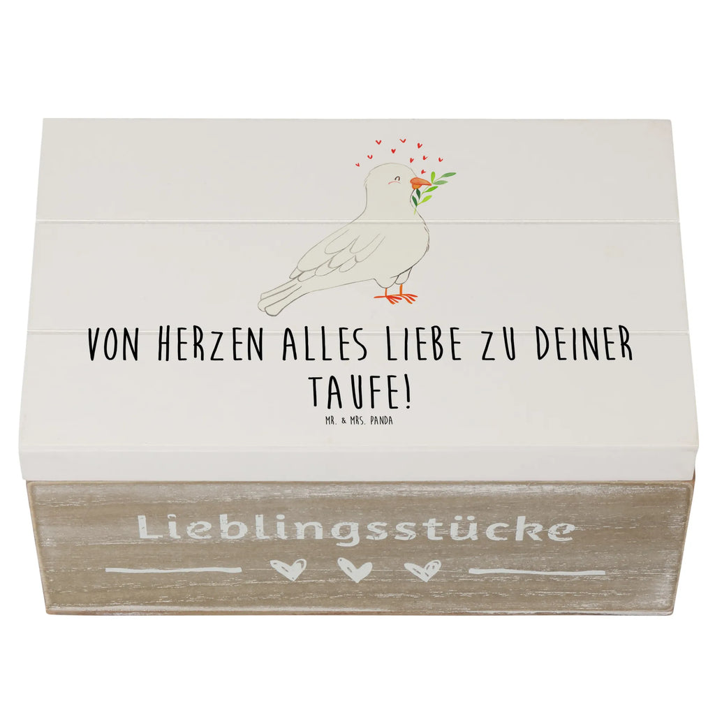 Holzkiste Taube Taufe Holzkiste, Kiste, Schatzkiste, Truhe, Schatulle, XXL, Erinnerungsbox, Erinnerungskiste, Dekokiste, Aufbewahrungsbox, Geschenkbox, Geschenkdose, Taufe, Taufgeschenk, Taufe Deko, zur Taufe