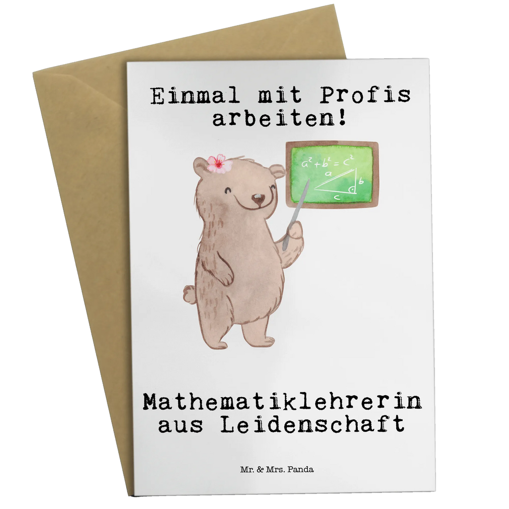 Grußkarte Mathematiklehrerin Leidenschaft Grußkarte, Klappkarte, Einladungskarte, Glückwunschkarte, Hochzeitskarte, Geburtstagskarte, Karte, Ansichtskarten, Beruf, Ausbildung, Jubiläum, Abschied, Rente, Kollege, Kollegin, Geschenk, Schenken, Arbeitskollege, Mitarbeiter, Firma, Danke, Dankeschön, Mathematiklehrerin, Lehramtstudent, Referendariat, Mathelehrerin, Matheunterricht