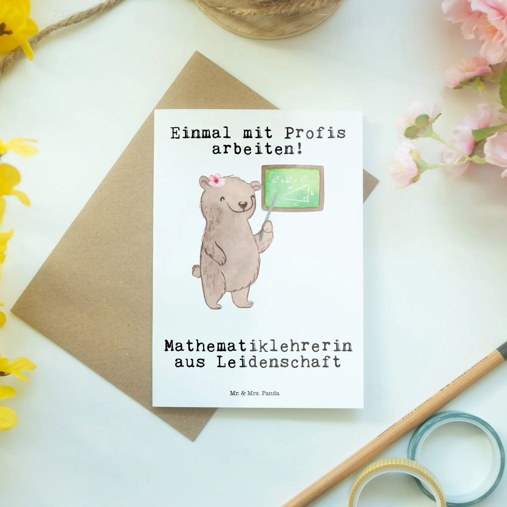 Grußkarte Mathematiklehrerin Leidenschaft Grußkarte, Klappkarte, Einladungskarte, Glückwunschkarte, Hochzeitskarte, Geburtstagskarte, Karte, Ansichtskarten, Beruf, Ausbildung, Jubiläum, Abschied, Rente, Kollege, Kollegin, Geschenk, Schenken, Arbeitskollege, Mitarbeiter, Firma, Danke, Dankeschön, Mathematiklehrerin, Lehramtstudent, Referendariat, Mathelehrerin, Matheunterricht