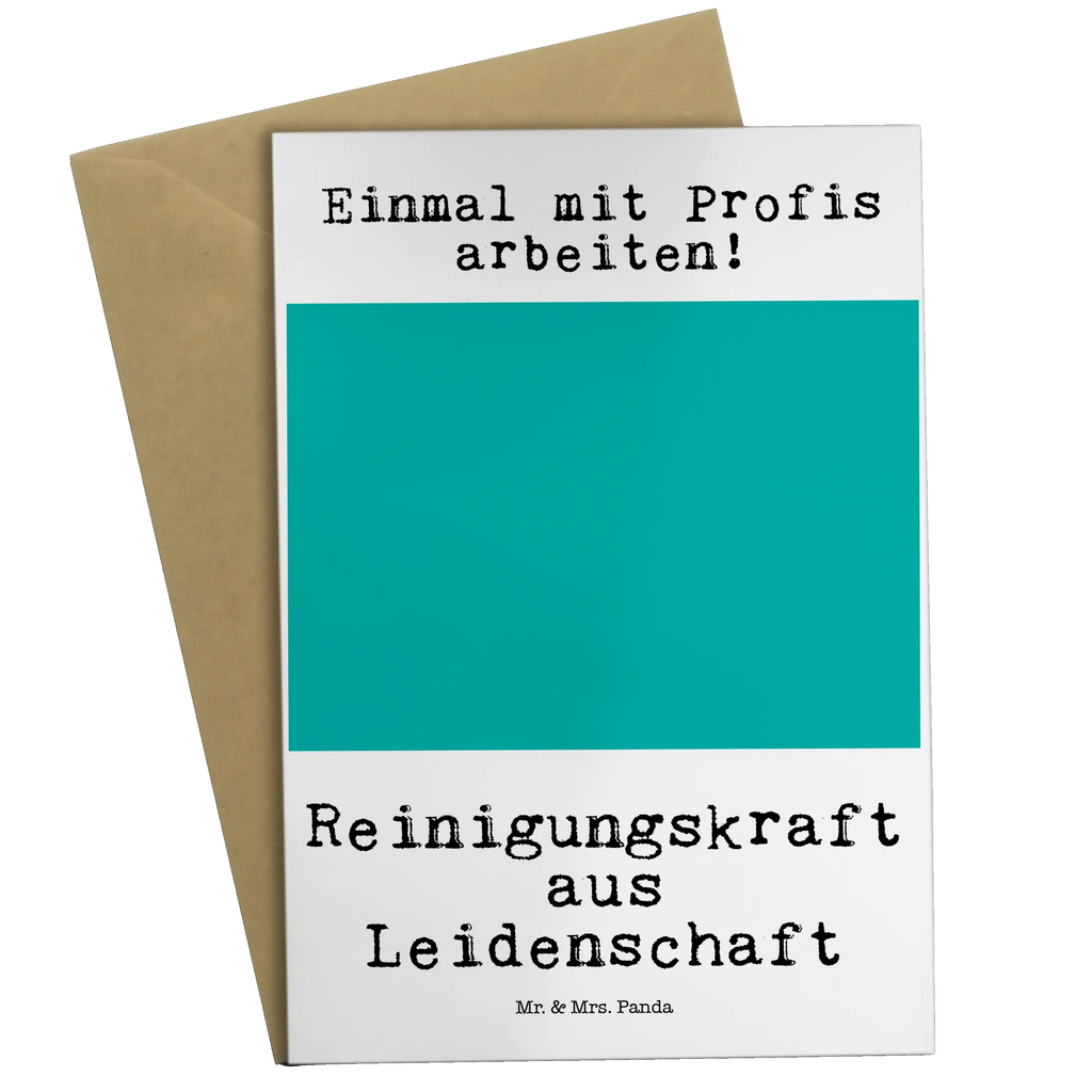 Grußkarte Reinigungskraft Leidenschaft Grußkarte, Klappkarte, Einladungskarte, Glückwunschkarte, Hochzeitskarte, Geburtstagskarte, Karte, Ansichtskarten, Beruf, Ausbildung, Jubiläum, Abschied, Rente, Kollege, Kollegin, Geschenk, Schenken, Arbeitskollege, Mitarbeiter, Firma, Danke, Dankeschön