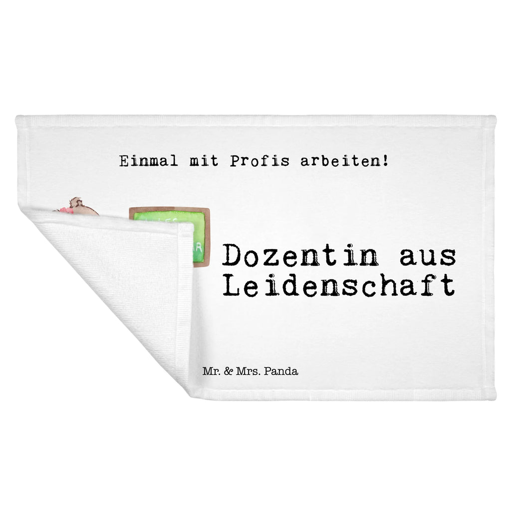 Handtuch Dozentin aus Leidenschaft Gästetuch, Reisehandtuch, Sport Handtuch, Frottier, Kinder Handtuch, Beruf, Ausbildung, Jubiläum, Abschied, Rente, Kollege, Kollegin, Geschenk, Schenken, Arbeitskollege, Mitarbeiter, Firma, Danke, Dankeschön, Dozentin, Professorin, Universität, Vorlesung, Tutorin, Akademikerin, Uni, Unterricht