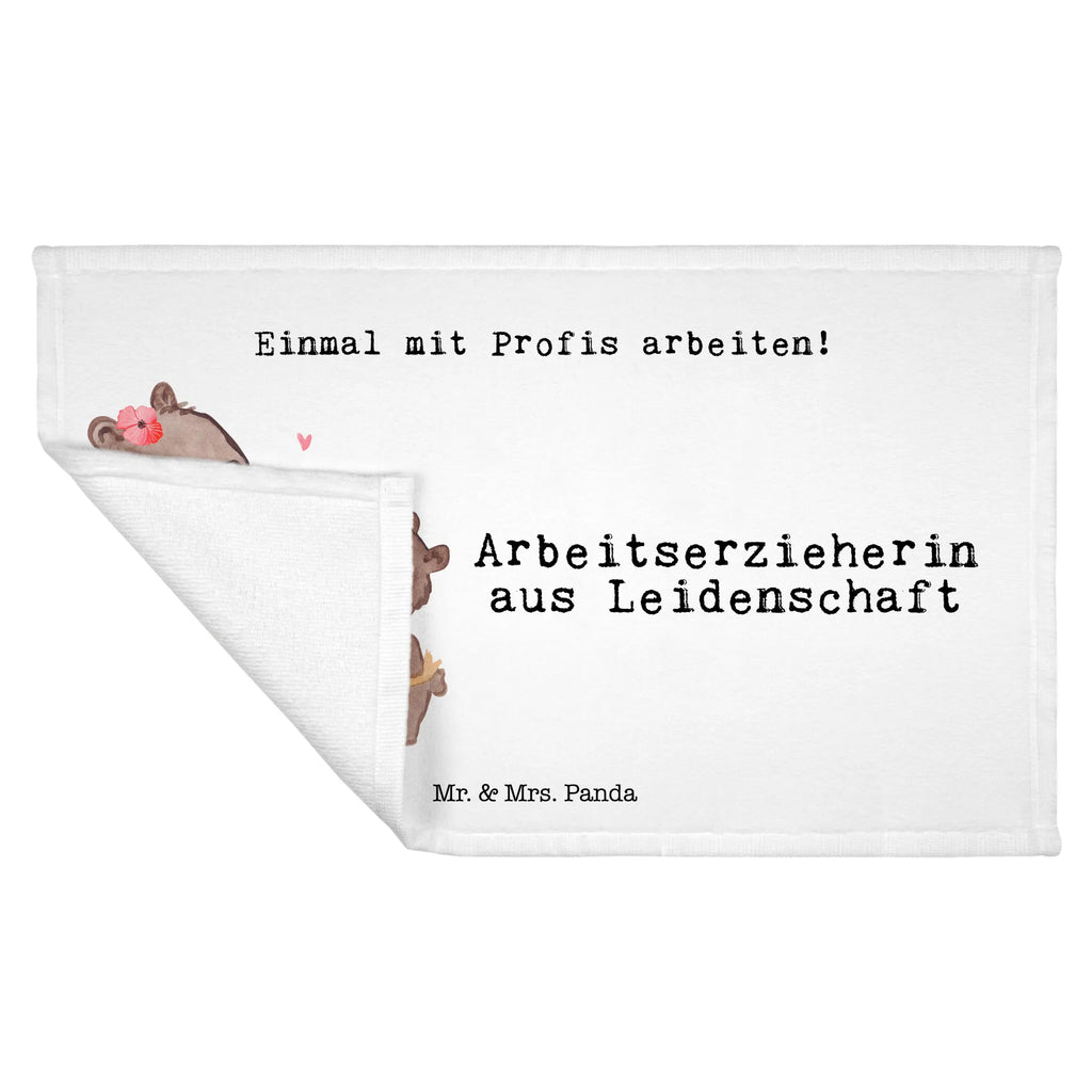 Handtuch Arbeitserzieherin aus Leidenschaft Gästetuch, Reisehandtuch, Sport Handtuch, Frottier, Kinder Handtuch, Beruf, Ausbildung, Jubiläum, Abschied, Rente, Kollege, Kollegin, Geschenk, Schenken, Arbeitskollege, Mitarbeiter, Firma, Danke, Dankeschön, Arbeitserzieherin, Arbeitspädagogin, Studium