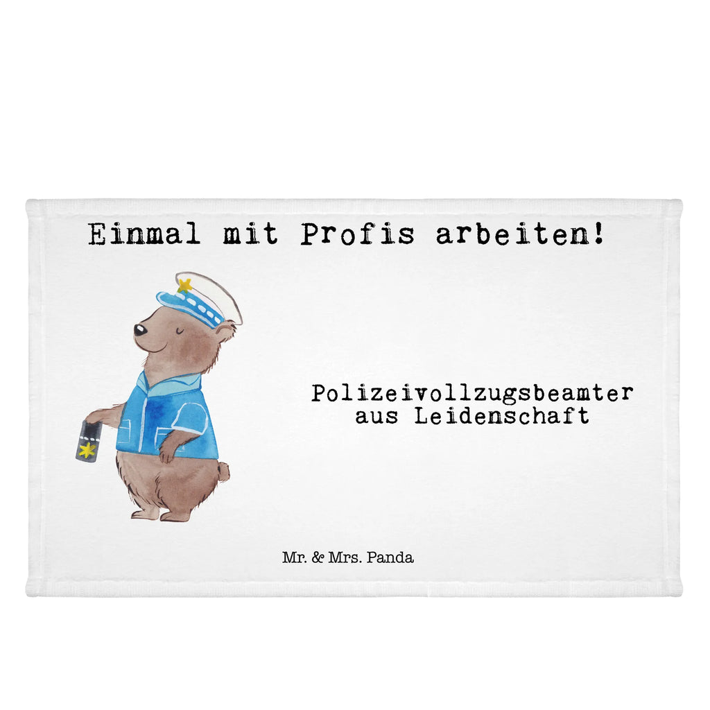 Handtuch Polizeivollzugsbeamter aus Leidenschaft Gästetuch, Reisehandtuch, Sport Handtuch, Frottier, Kinder Handtuch, Beruf, Ausbildung, Jubiläum, Abschied, Rente, Kollege, Kollegin, Geschenk, Schenken, Arbeitskollege, Mitarbeiter, Firma, Danke, Dankeschön, Polizeivollzugsbeamter, Polizist, Polizei