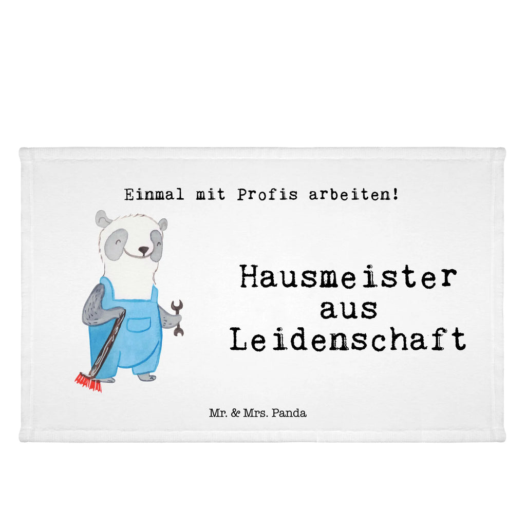 Handtuch Hausmeister aus Leidenschaft Gästetuch, Reisehandtuch, Sport Handtuch, Frottier, Kinder Handtuch, Beruf, Ausbildung, Jubiläum, Abschied, Rente, Kollege, Kollegin, Geschenk, Schenken, Arbeitskollege, Mitarbeiter, Firma, Danke, Dankeschön, Hausmeister, Concierge, Hausverwalter, Facility Manager