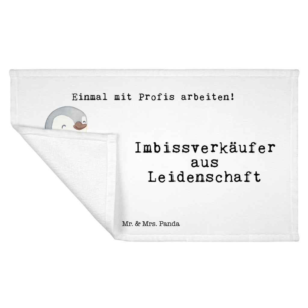 Handtuch Imbissverkäufer aus Leidenschaft Gästetuch, Reisehandtuch, Sport Handtuch, Frottier, Kinder Handtuch, Beruf, Ausbildung, Jubiläum, Abschied, Rente, Kollege, Kollegin, Geschenk, Schenken, Arbeitskollege, Mitarbeiter, Firma, Danke, Dankeschön, Imbissbesitzer, Imbissverkäufer, Pommesverkäufer, Pommesliebe