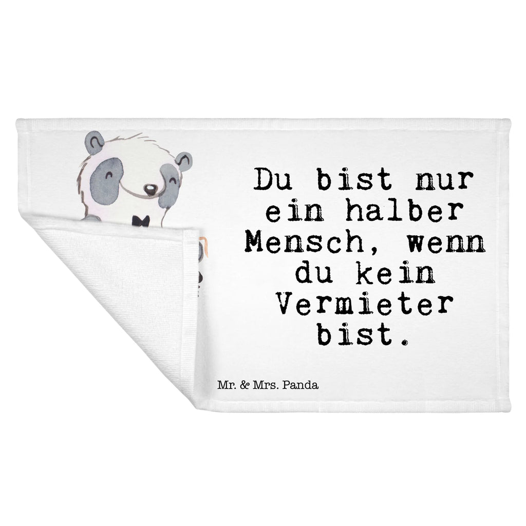 Handtuch Vermieter mit Herz Gästetuch, Reisehandtuch, Sport Handtuch, Frottier, Kinder Handtuch, Beruf, Ausbildung, Jubiläum, Abschied, Rente, Kollege, Kollegin, Geschenk, Schenken, Arbeitskollege, Mitarbeiter, Firma, Danke, Dankeschön