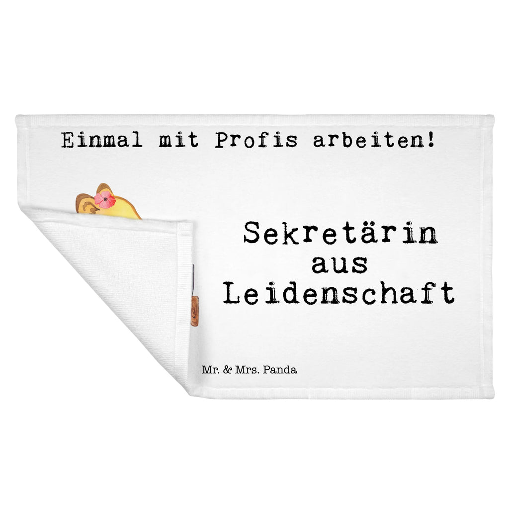 Handtuch Sekretärin aus Leidenschaft Gästetuch, Reisehandtuch, Sport Handtuch, Frottier, Kinder Handtuch, Beruf, Ausbildung, Jubiläum, Abschied, Rente, Kollege, Kollegin, Geschenk, Schenken, Arbeitskollege, Mitarbeiter, Firma, Danke, Dankeschön