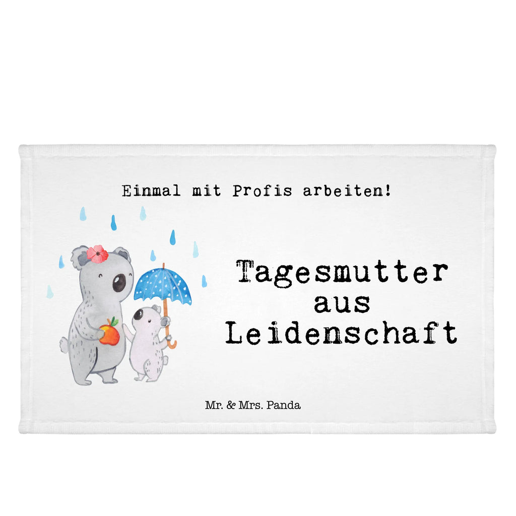 Handtuch Tagesmutter aus Leidenschaft Gästetuch, Reisehandtuch, Sport Handtuch, Frottier, Kinder Handtuch, Beruf, Ausbildung, Jubiläum, Abschied, Rente, Kollege, Kollegin, Geschenk, Schenken, Arbeitskollege, Mitarbeiter, Firma, Danke, Dankeschön