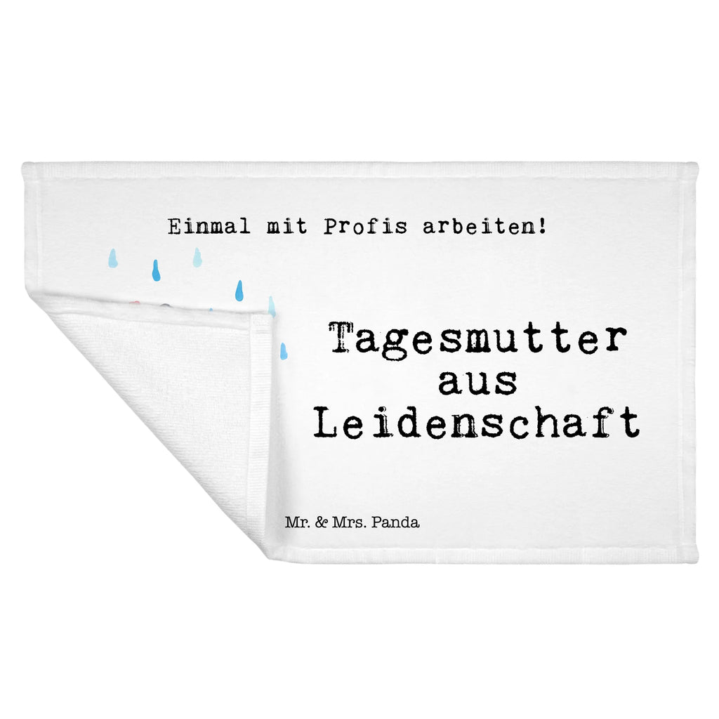 Handtuch Tagesmutter aus Leidenschaft Gästetuch, Reisehandtuch, Sport Handtuch, Frottier, Kinder Handtuch, Beruf, Ausbildung, Jubiläum, Abschied, Rente, Kollege, Kollegin, Geschenk, Schenken, Arbeitskollege, Mitarbeiter, Firma, Danke, Dankeschön