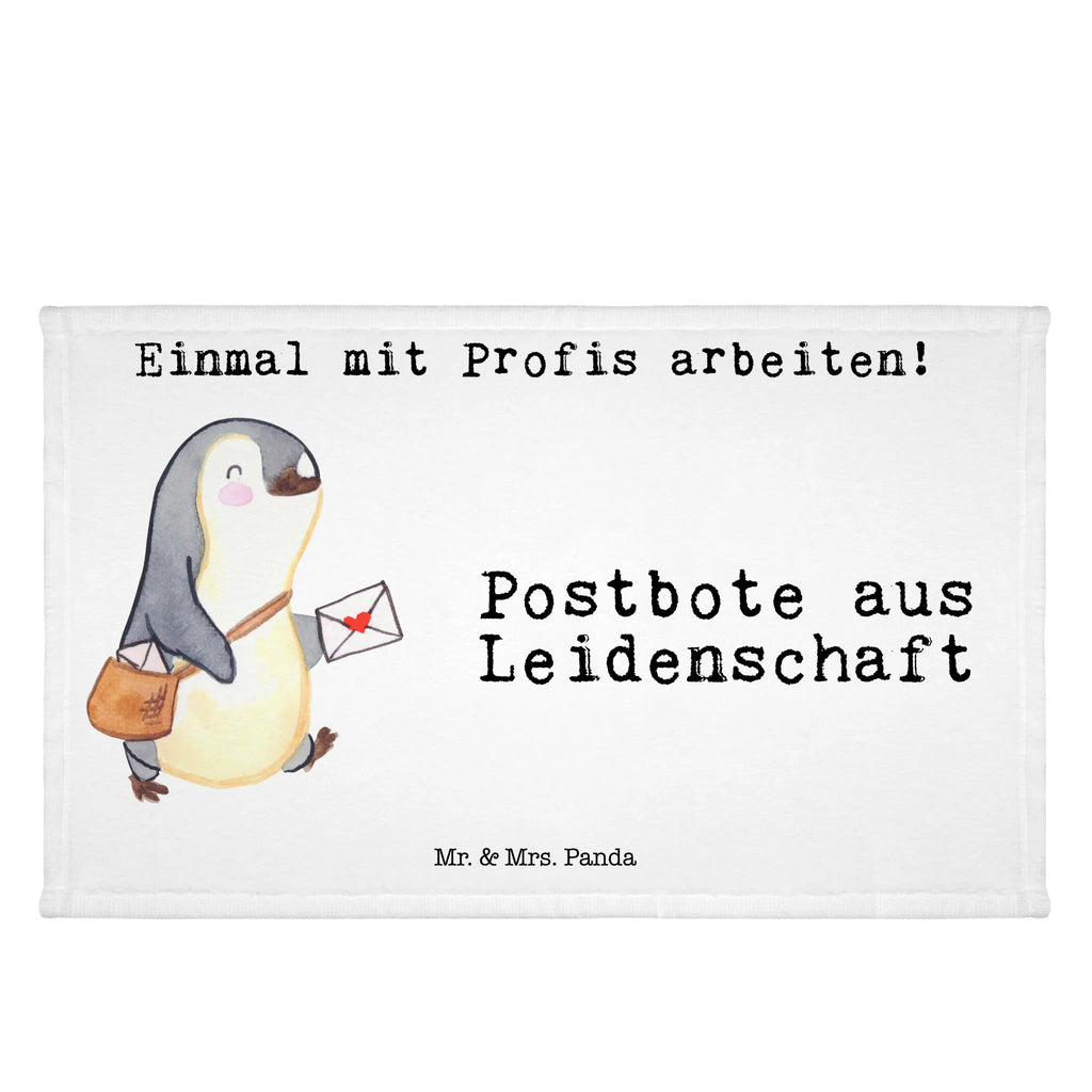 Handtuch Postbote aus Leidenschaft Gästetuch, Reisehandtuch, Sport Handtuch, Frottier, Kinder Handtuch, Beruf, Ausbildung, Jubiläum, Abschied, Rente, Kollege, Kollegin, Geschenk, Schenken, Arbeitskollege, Mitarbeiter, Firma, Danke, Dankeschön, Postbote, Briefzusteller, Briefträger, Postler