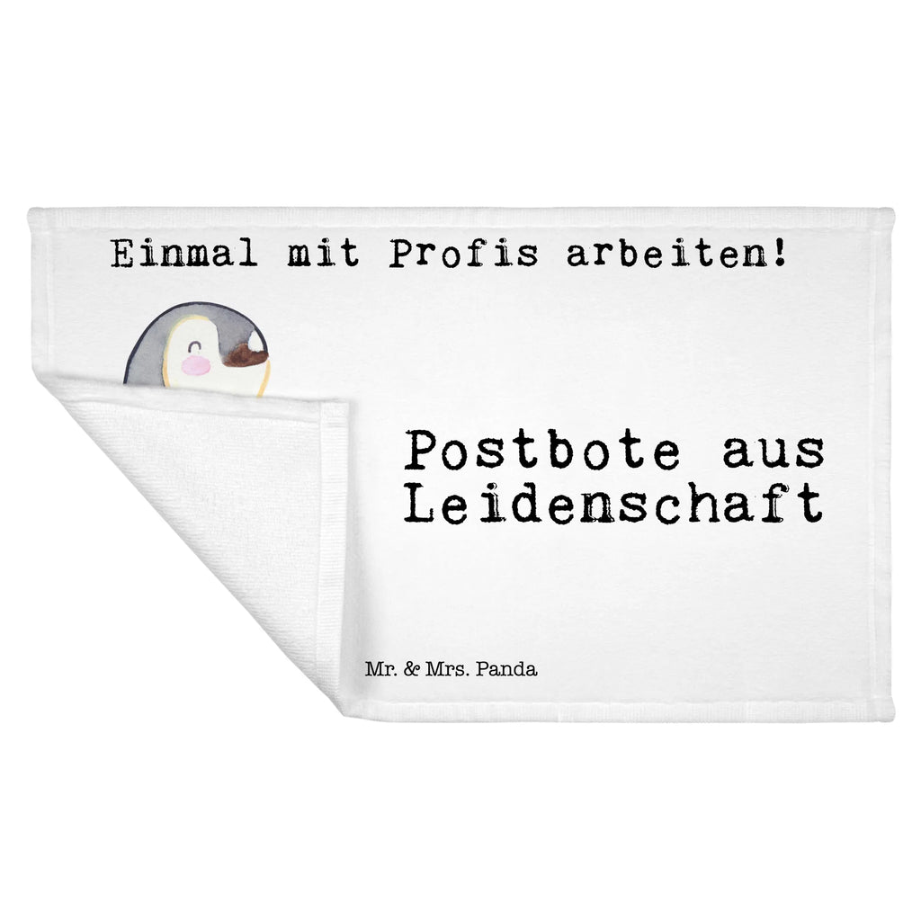 Handtuch Postbote aus Leidenschaft Gästetuch, Reisehandtuch, Sport Handtuch, Frottier, Kinder Handtuch, Beruf, Ausbildung, Jubiläum, Abschied, Rente, Kollege, Kollegin, Geschenk, Schenken, Arbeitskollege, Mitarbeiter, Firma, Danke, Dankeschön, Postbote, Briefzusteller, Briefträger, Postler