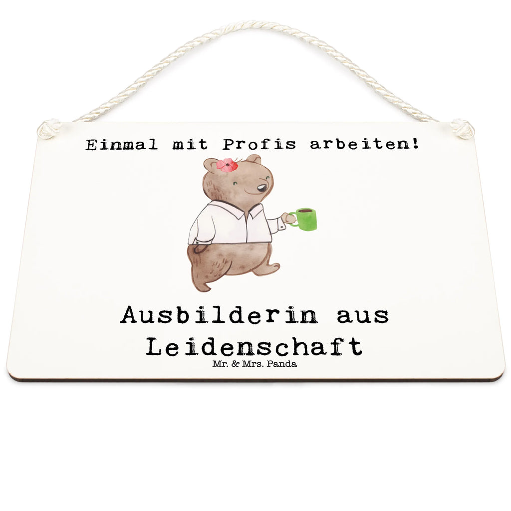 Deko Schild Ausbilderin aus Leidenschaft Dekoschild, Deko Schild, Schild, Tür Schild, Türschild, Holzschild, Wandschild, Wanddeko, Beruf, Ausbildung, Jubiläum, Abschied, Rente, Kollege, Kollegin, Geschenk, Schenken, Arbeitskollege, Mitarbeiter, Firma, Danke, Dankeschön, Ausbilderin, Tutorin, Ausbilderprüfung