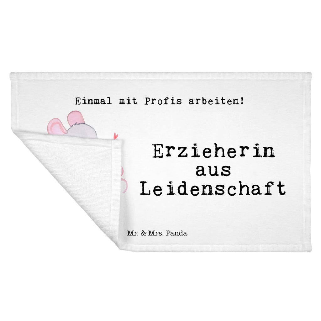 Handtuch Erzieherin aus Leidenschaft Gästetuch, Reisehandtuch, Sport Handtuch, Frottier, Kinder Handtuch, Beruf, Ausbildung, Jubiläum, Abschied, Rente, Kollege, Kollegin, Geschenk, Schenken, Arbeitskollege, Mitarbeiter, Firma, Danke, Dankeschön, Erzieherin, Kindergärtnerin, Pädagogin, Abschiedsgeschenke Kindergarten