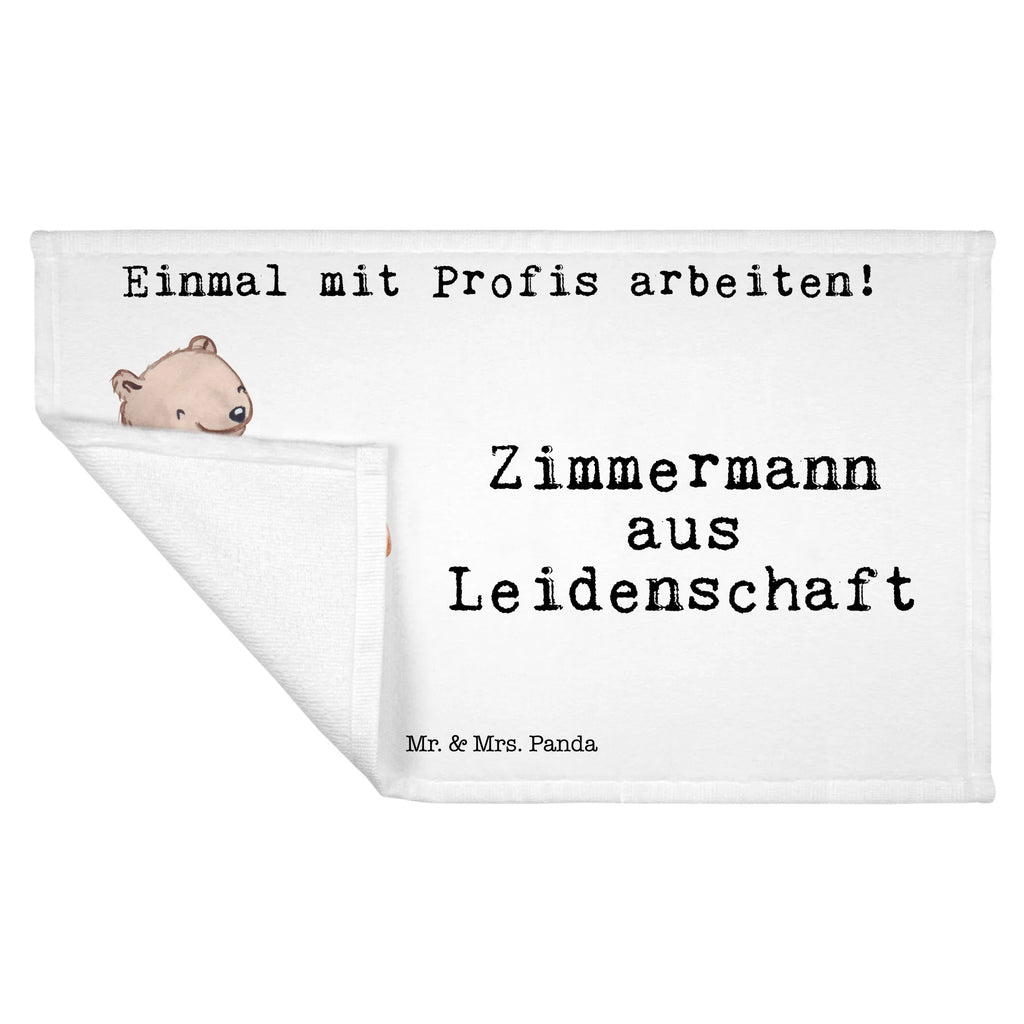 Handtuch Zimmermann aus Leidenschaft Gästetuch, Reisehandtuch, Sport Handtuch, Frottier, Kinder Handtuch, Beruf, Ausbildung, Jubiläum, Abschied, Rente, Kollege, Kollegin, Geschenk, Schenken, Arbeitskollege, Mitarbeiter, Firma, Danke, Dankeschön