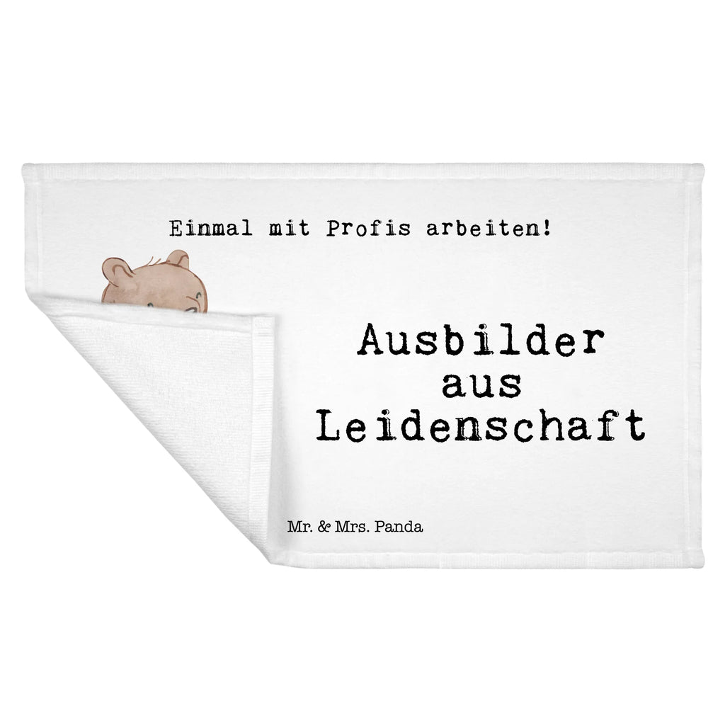 Handtuch Ausbilder aus Leidenschaft Gästetuch, Reisehandtuch, Sport Handtuch, Frottier, Kinder Handtuch, Beruf, Ausbildung, Jubiläum, Abschied, Rente, Kollege, Kollegin, Geschenk, Schenken, Arbeitskollege, Mitarbeiter, Firma, Danke, Dankeschön, Ausbilder, Tutor, Ausbilderprüfung