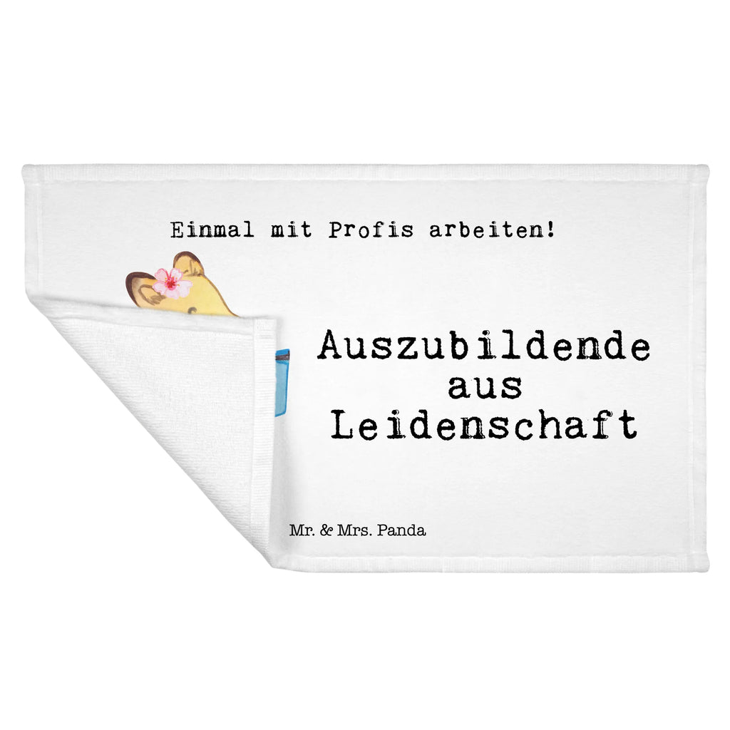 Handtuch Auszubildende aus Leidenschaft Gästetuch, Reisehandtuch, Sport Handtuch, Frottier, Kinder Handtuch, Beruf, Ausbildung, Jubiläum, Abschied, Rente, Kollege, Kollegin, Geschenk, Schenken, Arbeitskollege, Mitarbeiter, Firma, Danke, Dankeschön, Auszubildende, Azubine, Ausbildungsbeginn, Abschlussprüfung, Beginn der Ausbildung, Glücksbringer zur Ausbildung