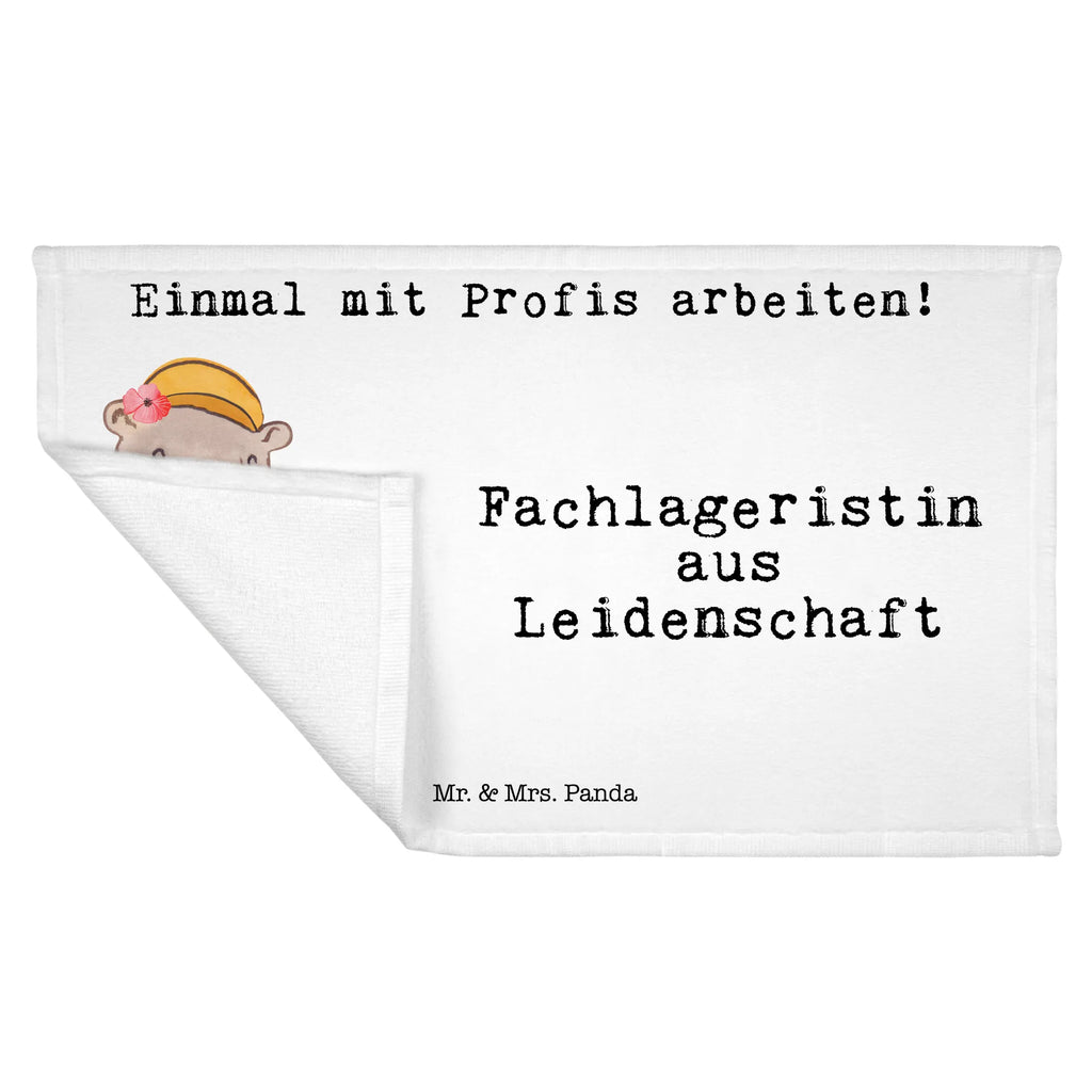 Handtuch Fachlageristin aus Leidenschaft Gästetuch, Reisehandtuch, Sport Handtuch, Frottier, Kinder Handtuch, Beruf, Ausbildung, Jubiläum, Abschied, Rente, Kollege, Kollegin, Geschenk, Schenken, Arbeitskollege, Mitarbeiter, Firma, Danke, Dankeschön, Lagerarbeiterin, Fachlageristin, Lageristin, Lagerverwalterin