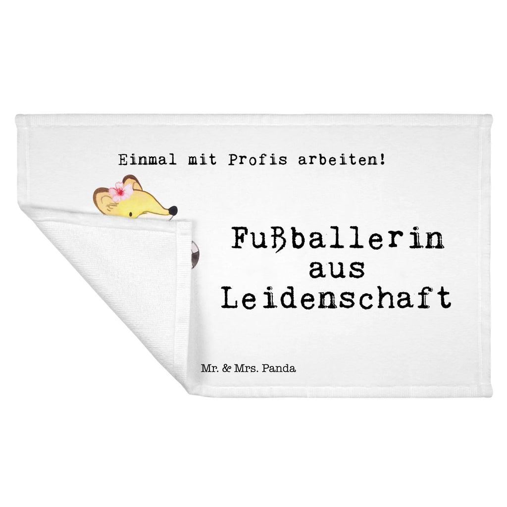 Handtuch Fußballerin aus Leidenschaft Gästetuch, Reisehandtuch, Sport Handtuch, Frottier, Kinder Handtuch, Beruf, Ausbildung, Jubiläum, Abschied, Rente, Kollege, Kollegin, Geschenk, Schenken, Arbeitskollege, Mitarbeiter, Firma, Danke, Dankeschön, Fußballerin, Fußballspielerin, Profi Fußballerin, Fußballspiel, Glücksbringer