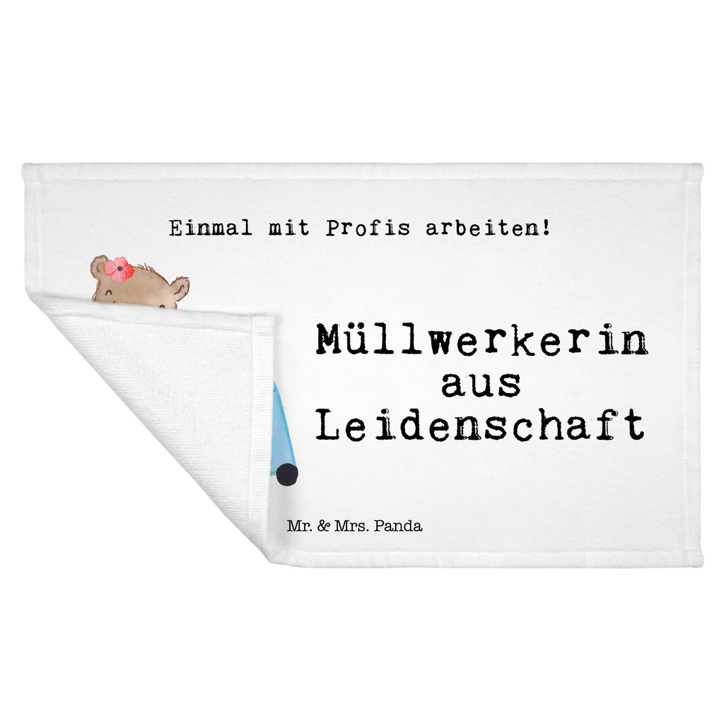 Handtuch Müllwerkerin aus Leidenschaft Gästetuch, Reisehandtuch, Sport Handtuch, Frottier, Kinder Handtuch, Beruf, Ausbildung, Jubiläum, Abschied, Rente, Kollege, Kollegin, Geschenk, Schenken, Arbeitskollege, Mitarbeiter, Firma, Danke, Dankeschön, Müllwerkerin, Fachkraft Kreislauf- und Abfallwirtschaft, Müllentsorgerin, Kehrichtfrau, Müllfrau, Müllfahreriin