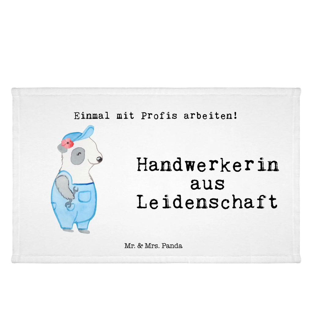 Handtuch Handwerkerin aus Leidenschaft Gästetuch, Reisehandtuch, Sport Handtuch, Frottier, Kinder Handtuch, Beruf, Ausbildung, Jubiläum, Abschied, Rente, Kollege, Kollegin, Geschenk, Schenken, Arbeitskollege, Mitarbeiter, Firma, Danke, Dankeschön, Handwerkerin, Gesellenprüfung, Handwerksbetrieb, Werkstatt