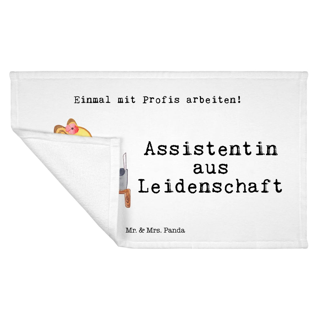 Handtuch Assistentin aus Leidenschaft Gästetuch, Reisehandtuch, Sport Handtuch, Frottier, Kinder Handtuch, Beruf, Ausbildung, Jubiläum, Abschied, Rente, Kollege, Kollegin, Geschenk, Schenken, Arbeitskollege, Mitarbeiter, Firma, Danke, Dankeschön