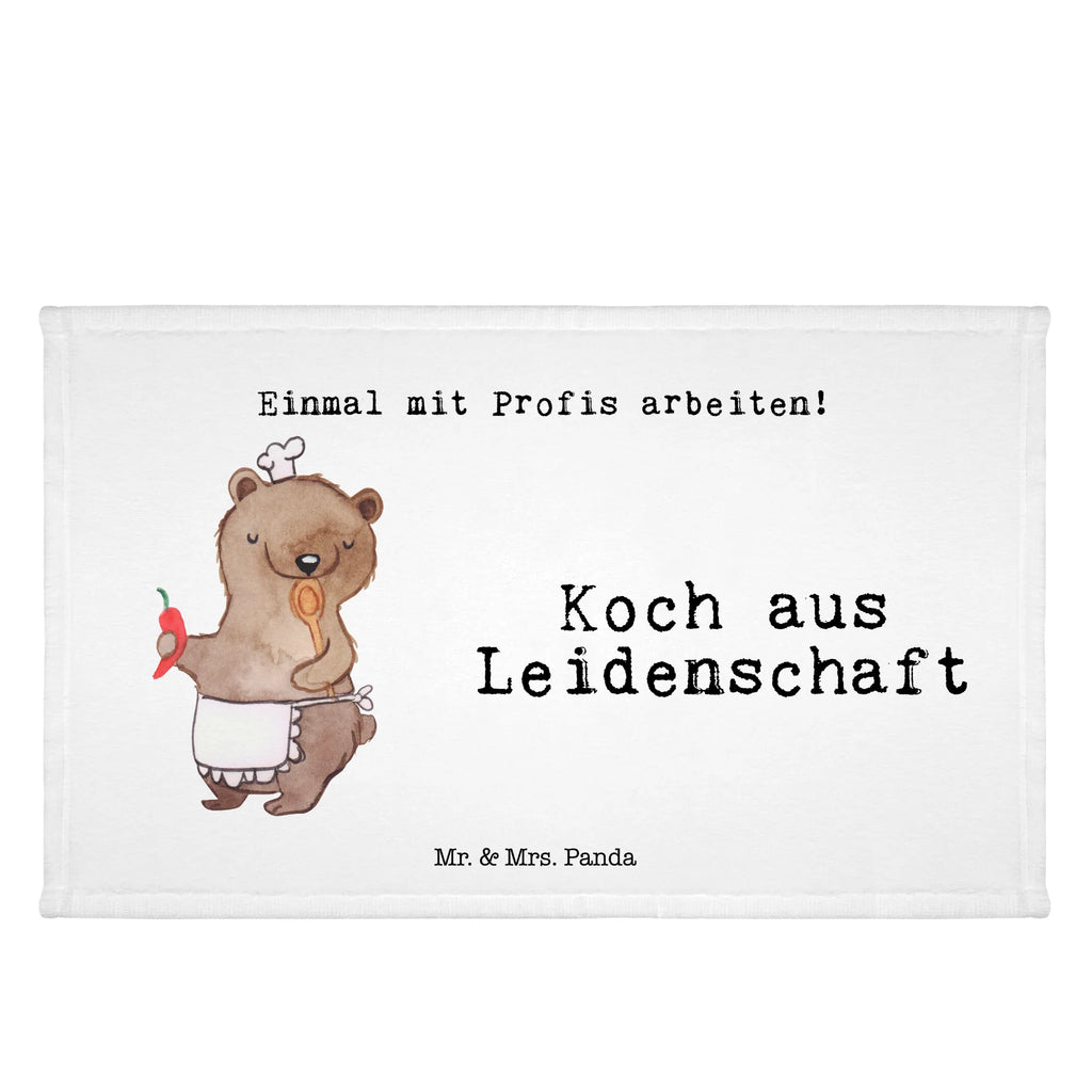 Handtuch Koch aus Leidenschaft Gästetuch, Reisehandtuch, Sport Handtuch, Frottier, Kinder Handtuch, Beruf, Ausbildung, Jubiläum, Abschied, Rente, Kollege, Kollegin, Geschenk, Schenken, Arbeitskollege, Mitarbeiter, Firma, Danke, Dankeschön, Koch, Chefkoch, Küchenchef, Küchenmeister, Schiffskoch, Sternekoch, Fernsehkoch, Restaurant