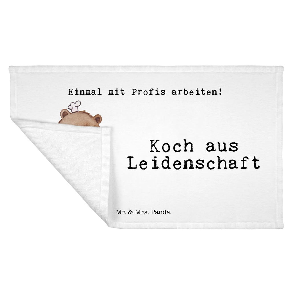 Handtuch Koch aus Leidenschaft Gästetuch, Reisehandtuch, Sport Handtuch, Frottier, Kinder Handtuch, Beruf, Ausbildung, Jubiläum, Abschied, Rente, Kollege, Kollegin, Geschenk, Schenken, Arbeitskollege, Mitarbeiter, Firma, Danke, Dankeschön, Koch, Chefkoch, Küchenchef, Küchenmeister, Schiffskoch, Sternekoch, Fernsehkoch, Restaurant