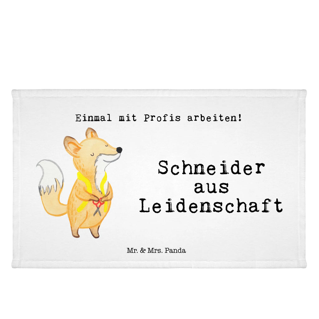 Handtuch Schneider aus Leidenschaft Gästetuch, Reisehandtuch, Sport Handtuch, Frottier, Kinder Handtuch, Beruf, Ausbildung, Jubiläum, Abschied, Rente, Kollege, Kollegin, Geschenk, Schenken, Arbeitskollege, Mitarbeiter, Firma, Danke, Dankeschön