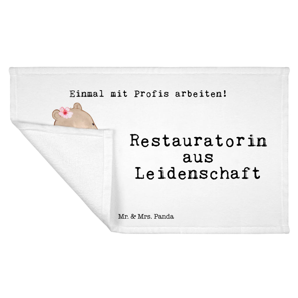 Handtuch Restauratorin aus Leidenschaft Gästetuch, Reisehandtuch, Sport Handtuch, Frottier, Kinder Handtuch, Beruf, Ausbildung, Jubiläum, Abschied, Rente, Kollege, Kollegin, Geschenk, Schenken, Arbeitskollege, Mitarbeiter, Firma, Danke, Dankeschön