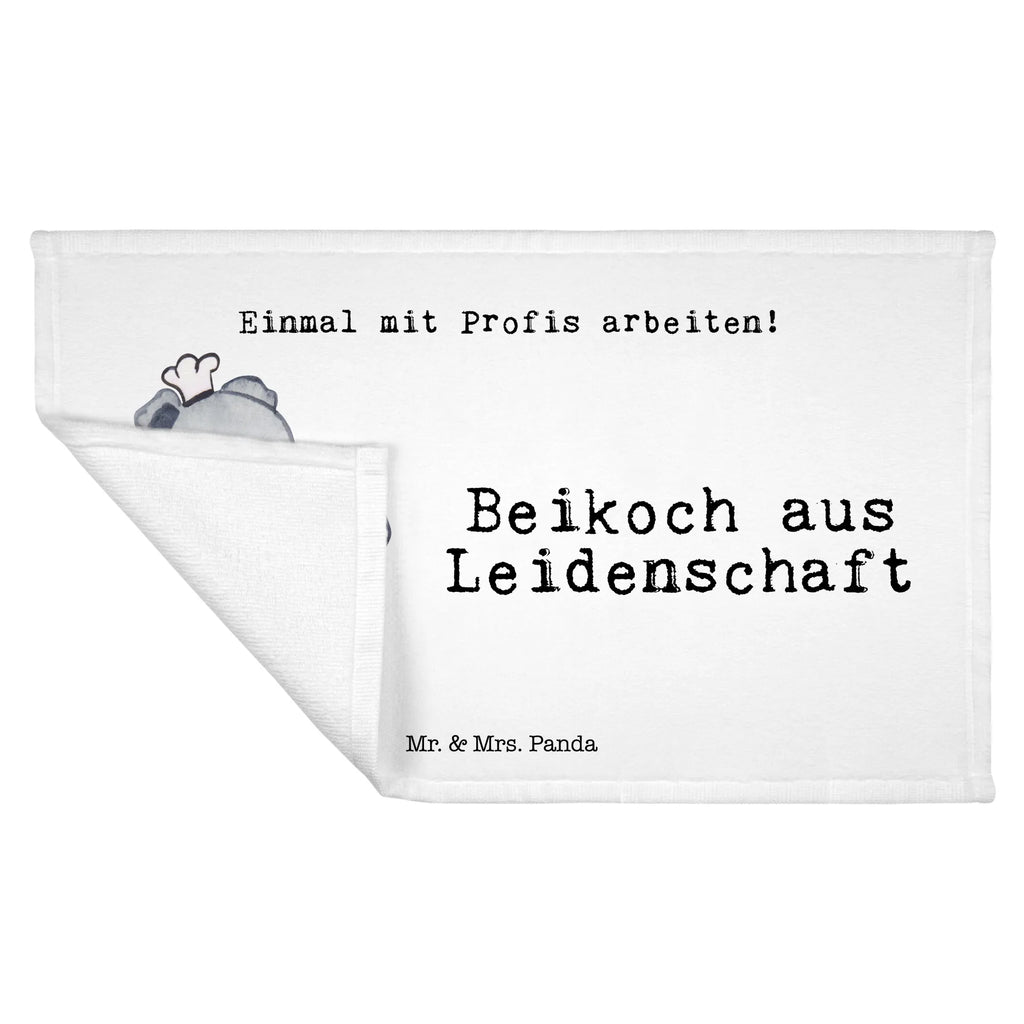 Handtuch Beikoch aus Leidenschaft Gästetuch, Reisehandtuch, Sport Handtuch, Frottier, Kinder Handtuch, Beruf, Ausbildung, Jubiläum, Abschied, Rente, Kollege, Kollegin, Geschenk, Schenken, Arbeitskollege, Mitarbeiter, Firma, Danke, Dankeschön, Beikoch, Spülhilfe, Hilfskoch, Jungkoch, Küchenhilfe, Gastronomie, Restaurant, Koch