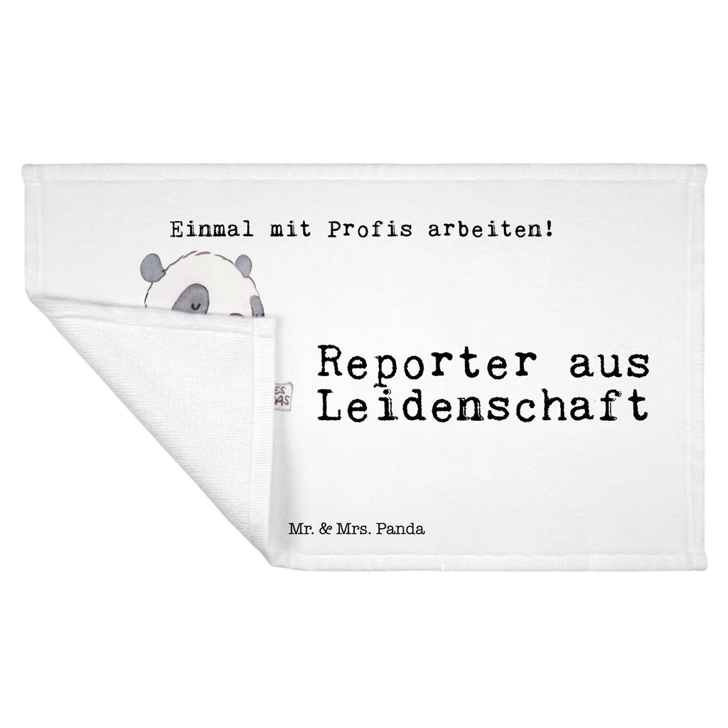 Handtuch Reporter aus Leidenschaft Gästetuch, Reisehandtuch, Sport Handtuch, Frottier, Kinder Handtuch, Beruf, Ausbildung, Jubiläum, Abschied, Rente, Kollege, Kollegin, Geschenk, Schenken, Arbeitskollege, Mitarbeiter, Firma, Danke, Dankeschön