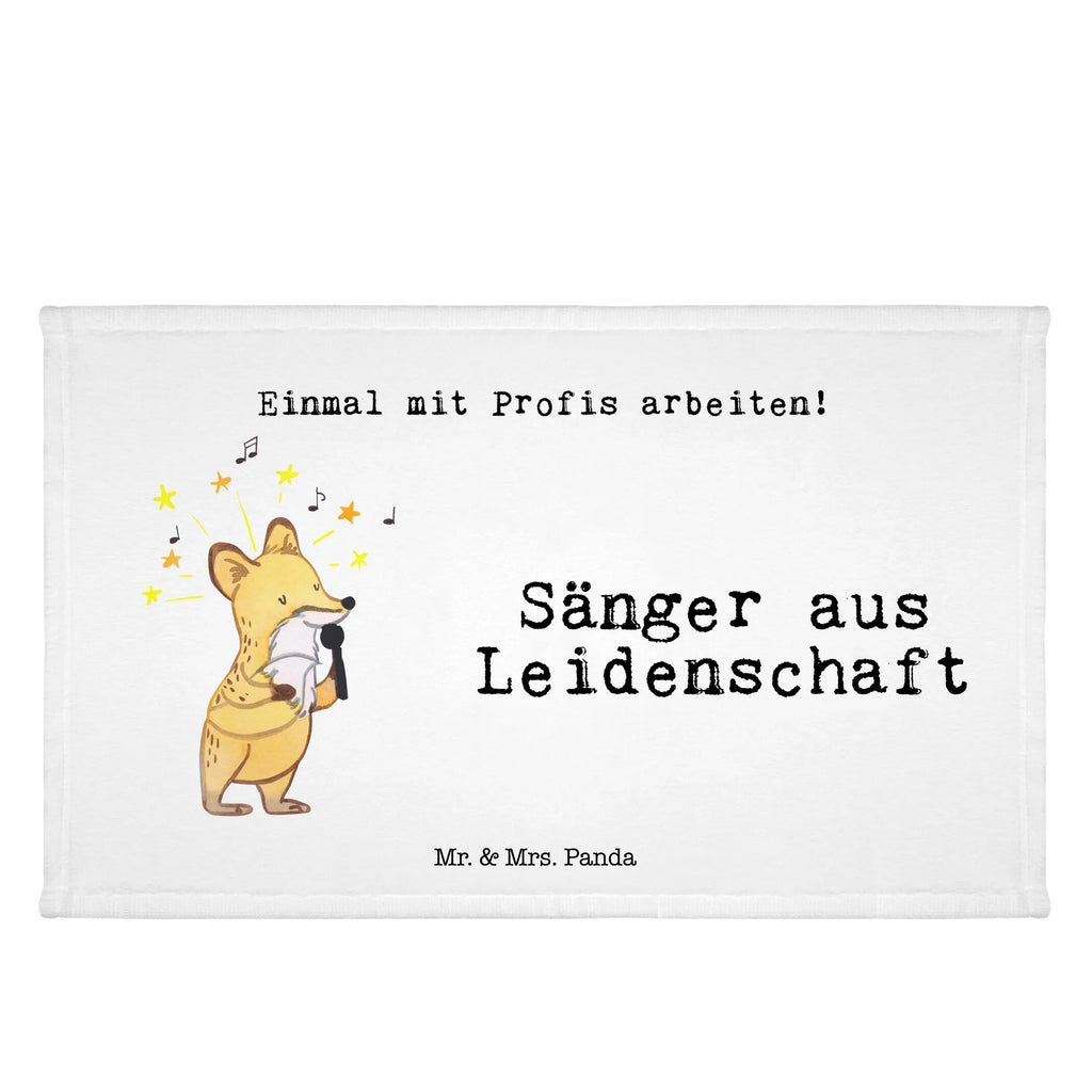 Handtuch Sänger aus Leidenschaft Gästetuch, Reisehandtuch, Sport Handtuch, Frottier, Kinder Handtuch, Beruf, Ausbildung, Jubiläum, Abschied, Rente, Kollege, Kollegin, Geschenk, Schenken, Arbeitskollege, Mitarbeiter, Firma, Danke, Dankeschön