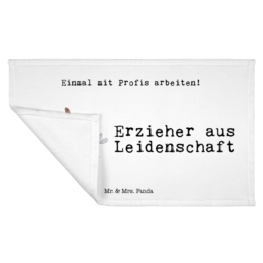 Handtuch Erzieher aus Leidenschaft Gästetuch, Reisehandtuch, Sport Handtuch, Frottier, Kinder Handtuch, Beruf, Ausbildung, Jubiläum, Abschied, Rente, Kollege, Kollegin, Geschenk, Schenken, Arbeitskollege, Mitarbeiter, Firma, Danke, Dankeschön, Erzieher, Kindergärtner, Pädagoge