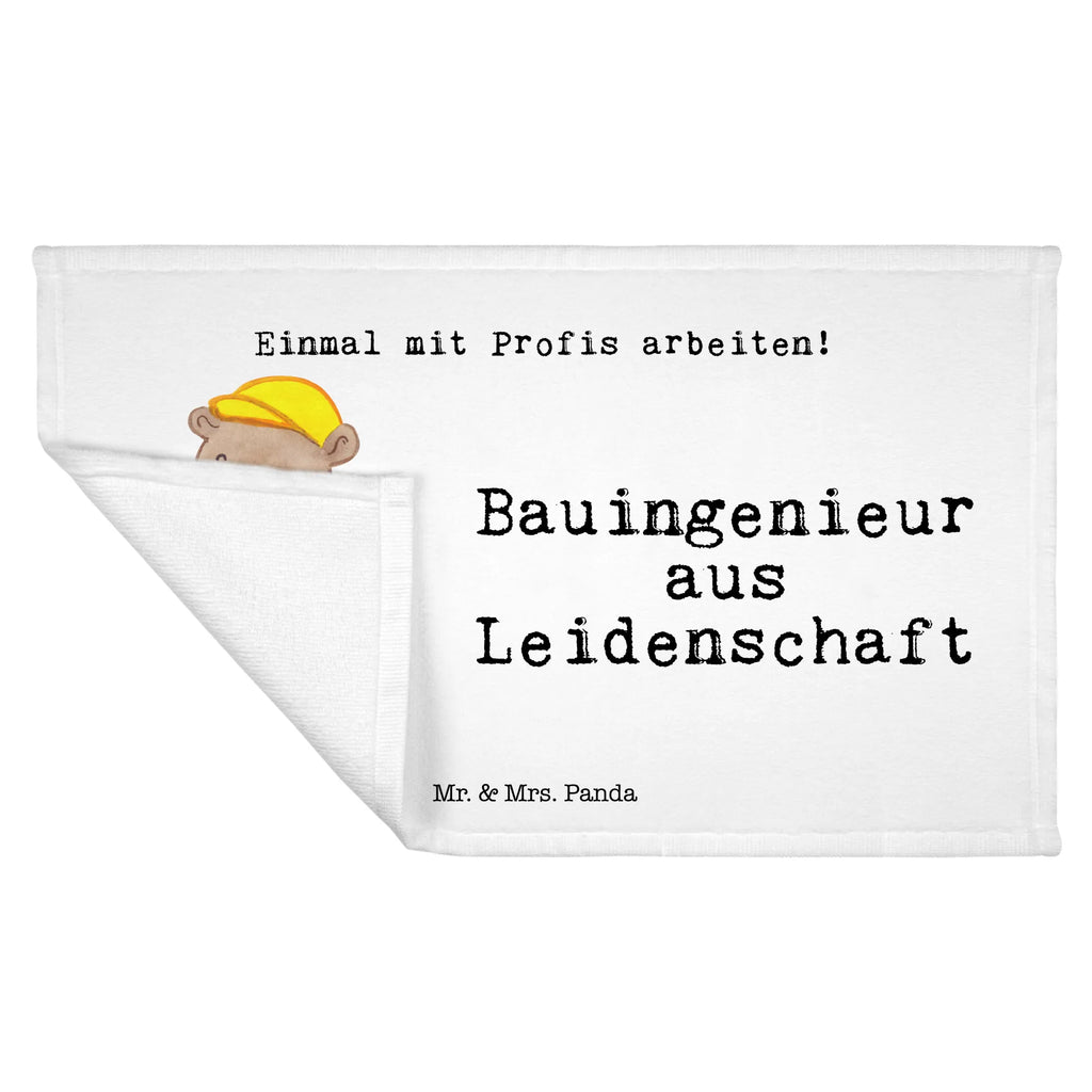 Handtuch Bauingenieur aus Leidenschaft Gästetuch, Reisehandtuch, Sport Handtuch, Frottier, Kinder Handtuch, Beruf, Ausbildung, Jubiläum, Abschied, Rente, Kollege, Kollegin, Geschenk, Schenken, Arbeitskollege, Mitarbeiter, Firma, Danke, Dankeschön, Bauingenieur, Statiker, Ingeniuer, Baustelle, Studium