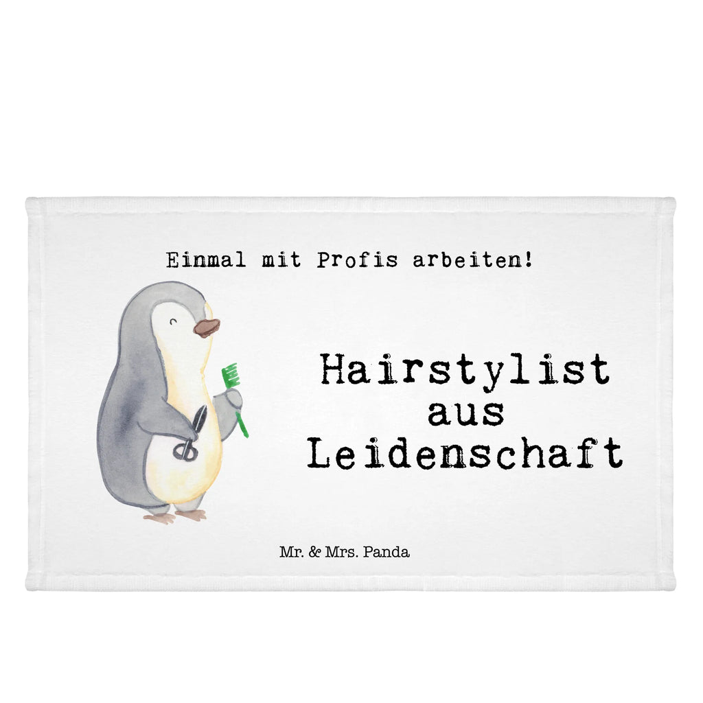 Handtuch Hairstylist aus Leidenschaft Gästetuch, Reisehandtuch, Sport Handtuch, Frottier, Kinder Handtuch, Beruf, Ausbildung, Jubiläum, Abschied, Rente, Kollege, Kollegin, Geschenk, Schenken, Arbeitskollege, Mitarbeiter, Firma, Danke, Dankeschön, Frisör, Haarstylist, Hairstylist, Friseursalon, Barbier, Coiffeur, Eröffnung Friseur