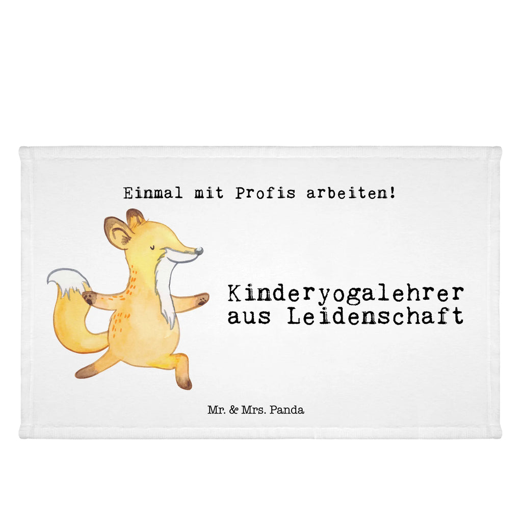 Handtuch Kinderyogalehrer aus Leidenschaft Gästetuch, Reisehandtuch, Sport Handtuch, Frottier, Kinder Handtuch, Beruf, Ausbildung, Jubiläum, Abschied, Rente, Kollege, Kollegin, Geschenk, Schenken, Arbeitskollege, Mitarbeiter, Firma, Danke, Dankeschön