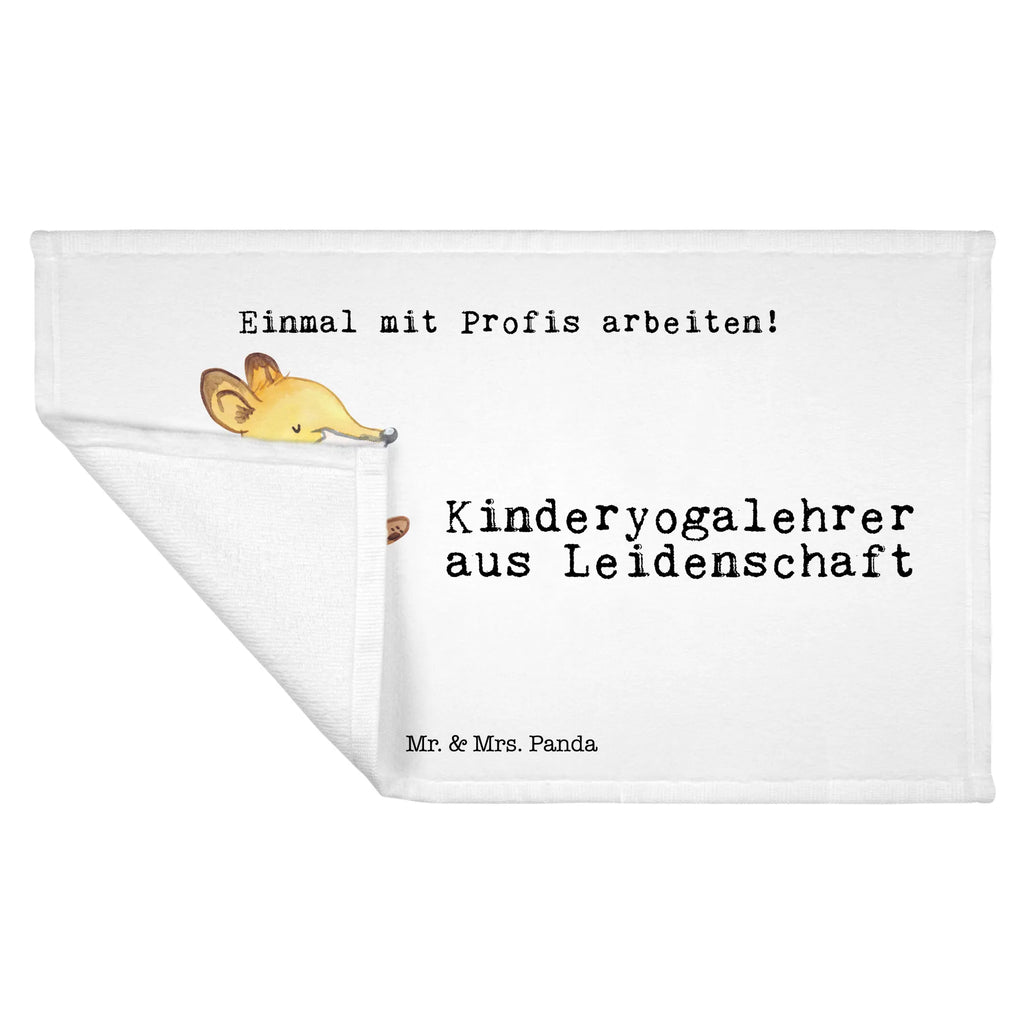 Handtuch Kinderyogalehrer aus Leidenschaft Gästetuch, Reisehandtuch, Sport Handtuch, Frottier, Kinder Handtuch, Beruf, Ausbildung, Jubiläum, Abschied, Rente, Kollege, Kollegin, Geschenk, Schenken, Arbeitskollege, Mitarbeiter, Firma, Danke, Dankeschön