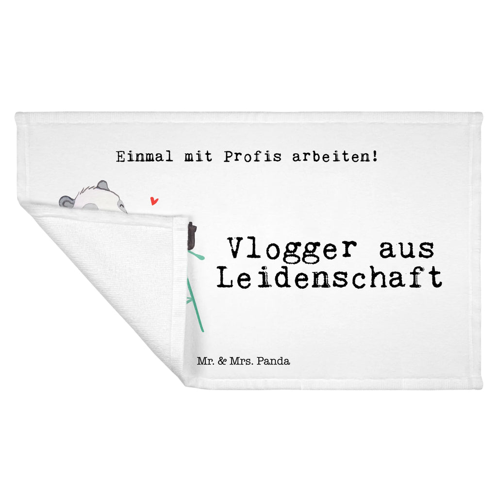 Handtuch Vlogger aus Leidenschaft Gästetuch, Reisehandtuch, Sport Handtuch, Frottier, Kinder Handtuch, Beruf, Ausbildung, Jubiläum, Abschied, Rente, Kollege, Kollegin, Geschenk, Schenken, Arbeitskollege, Mitarbeiter, Firma, Danke, Dankeschön