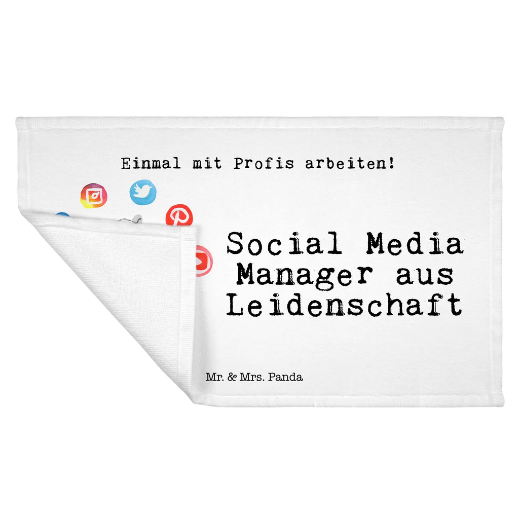 Handtuch Social Media Manager aus Leidenschaft Gästetuch, Reisehandtuch, Sport Handtuch, Frottier, Kinder Handtuch, Beruf, Ausbildung, Jubiläum, Abschied, Rente, Kollege, Kollegin, Geschenk, Schenken, Arbeitskollege, Mitarbeiter, Firma, Danke, Dankeschön